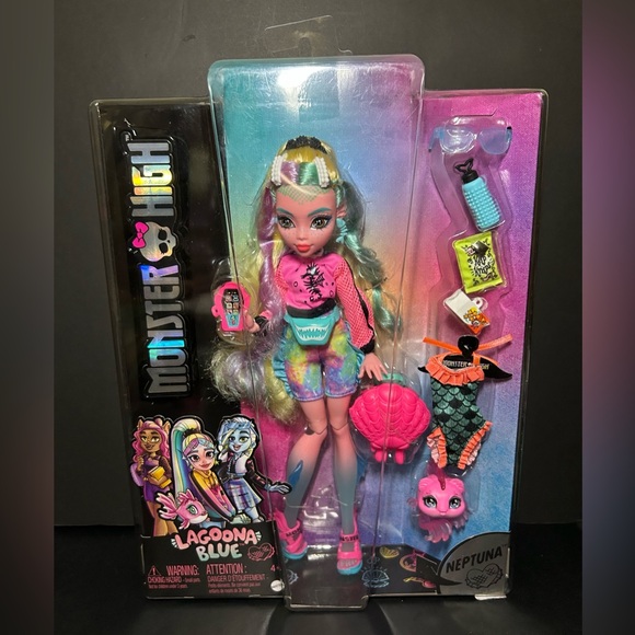 Monster High Lagoona Blue Doll - Picture 1 of 3
